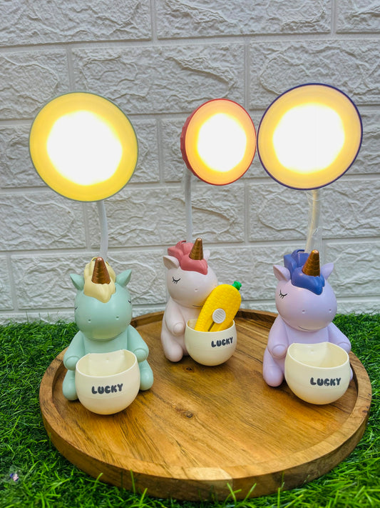 Unicorn Desk Lamp – Pen Holder