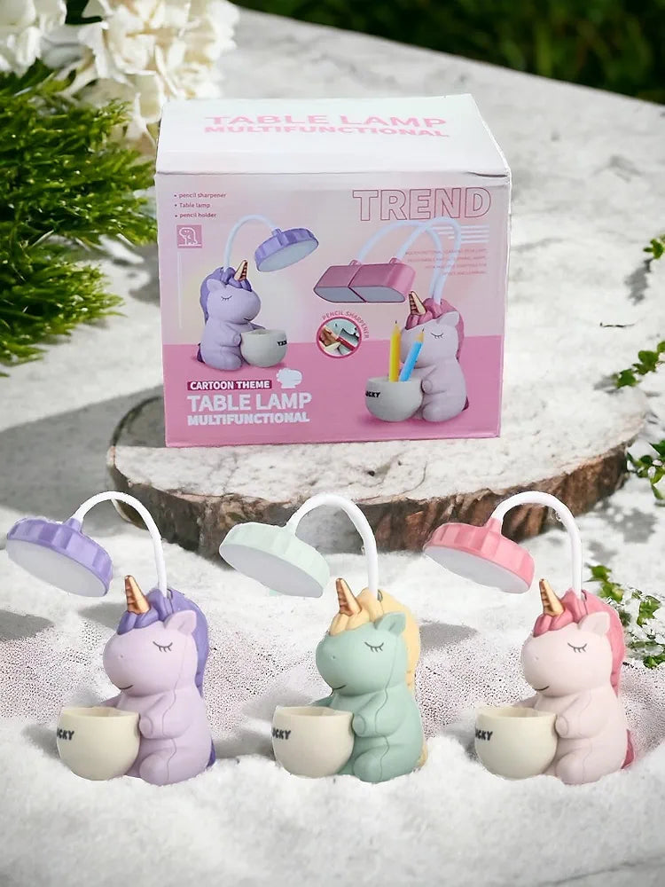 Unicorn Desk Lamp – Pen Holder