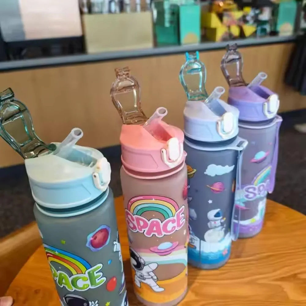 Space-Themed Water Bottle for Kids – 750ML