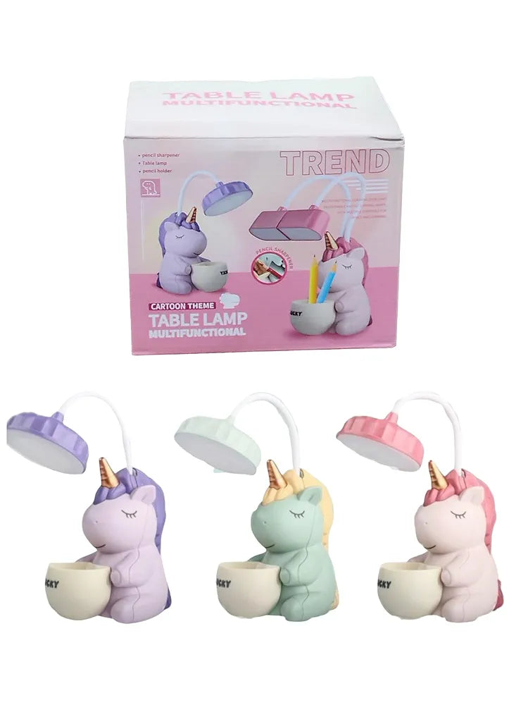Unicorn Desk Lamp – Pen Holder