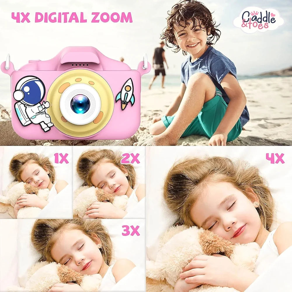 Astronaut pink Kids Digital Camera