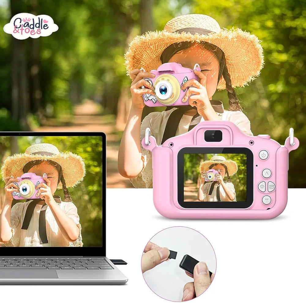 Astronaut pink Kids Digital Camera