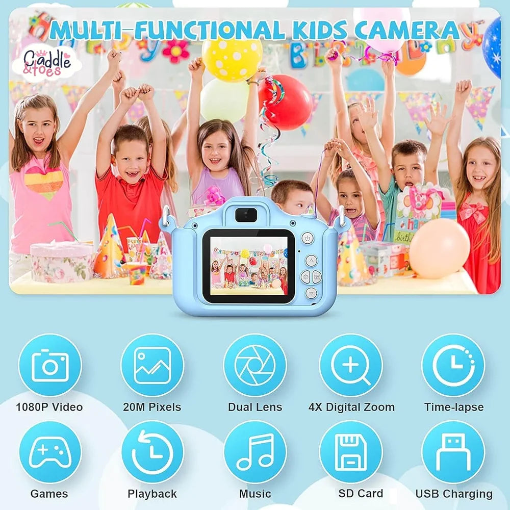 Kids Digital Camera – Blue