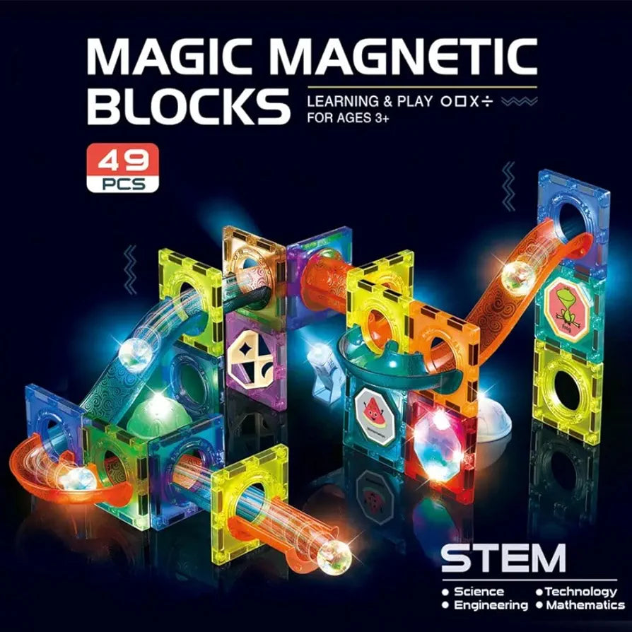 STEM Light Magnetic Tiles