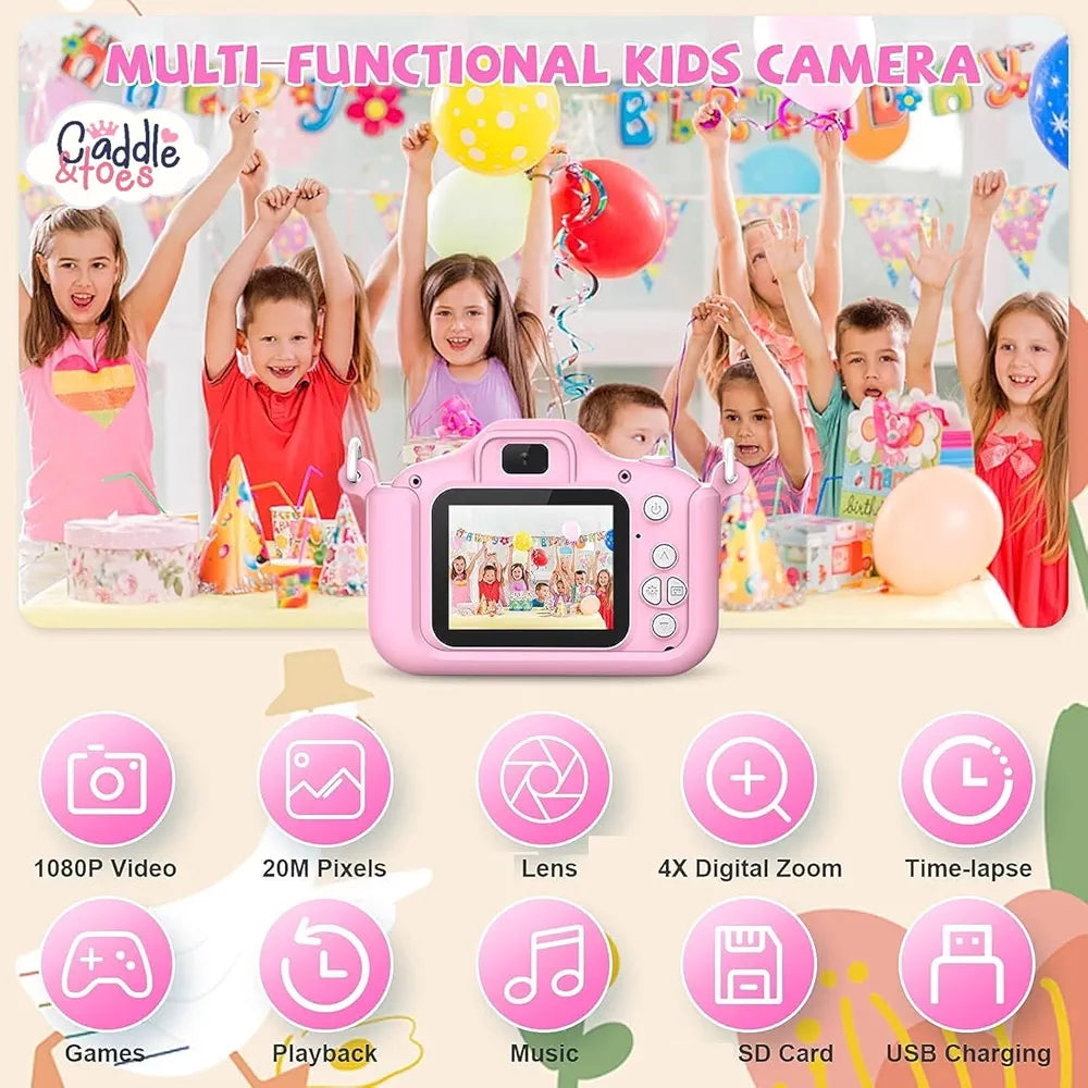Astronaut pink Kids Digital Camera