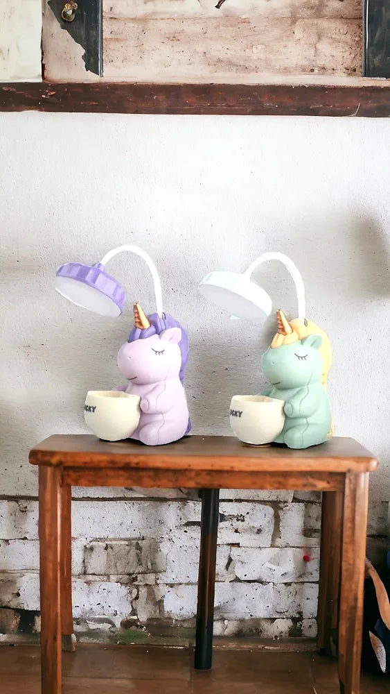 Unicorn Desk Lamp – Pen Holder