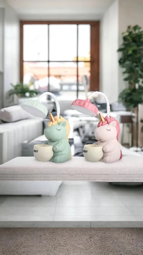 Unicorn Desk Lamp – Pen Holder