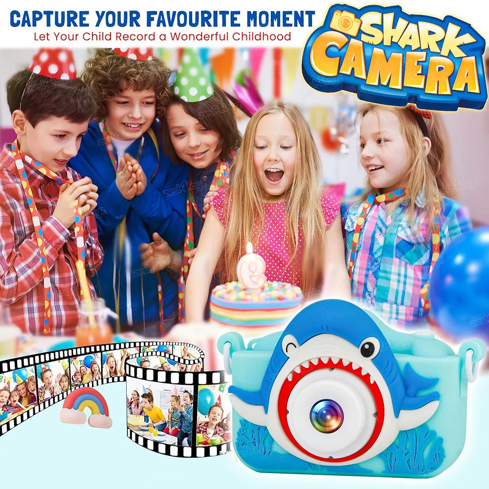 Toyz Kids Digital Camera – Cute Shark Design