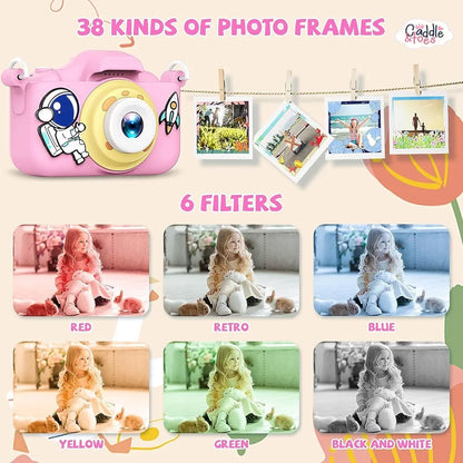 Astronaut pink Kids Digital Camera