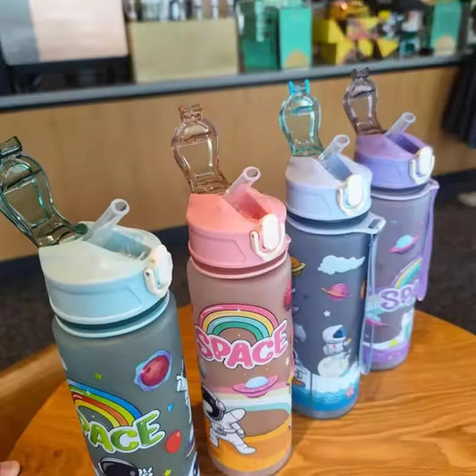 Space-Themed Water Bottle for Kids – 750ML