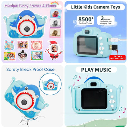 Toyz Kids Digital Camera – Cute Shark Design